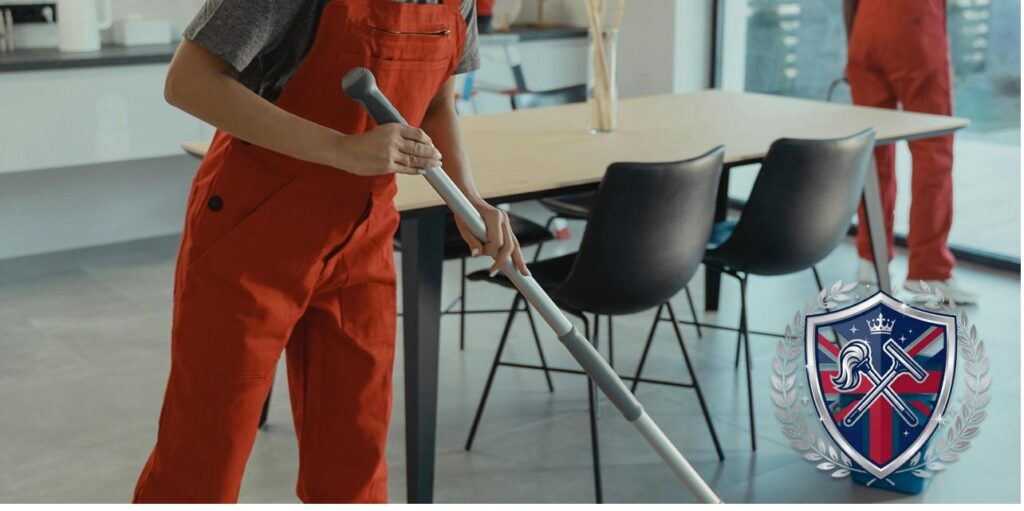 Cleaning service in Newton Hall